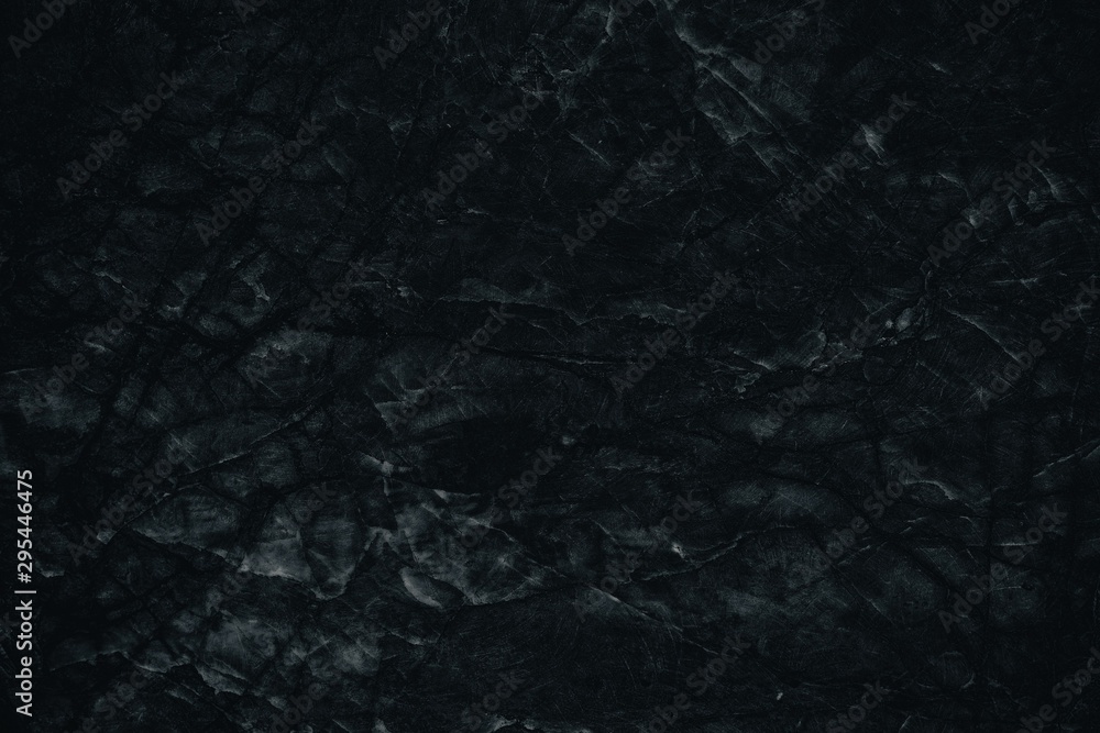 Abstract Dirty Black Marble Wall Background.