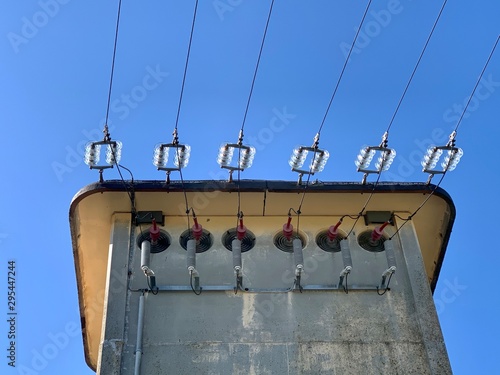 Obraz na płótnie altes Elektrizitätswerk w salonie
