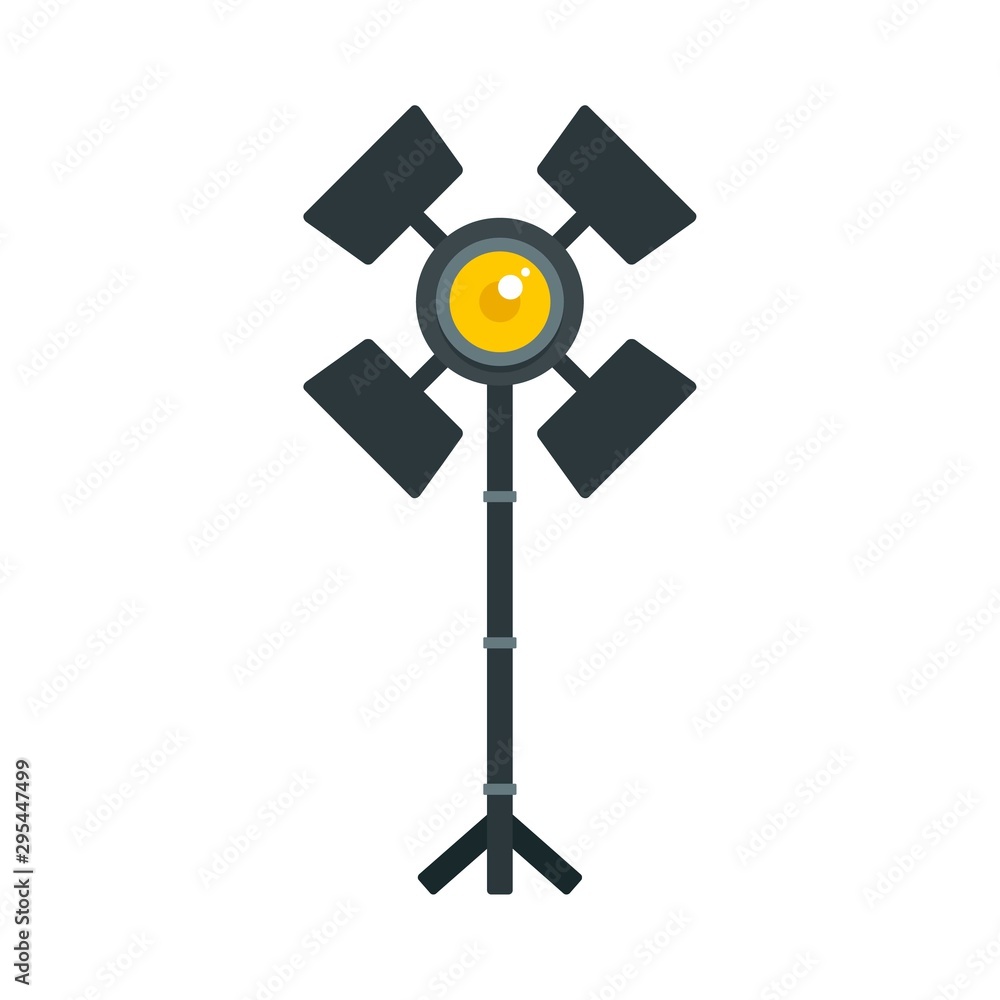 Professional studio light icon. Flat illustration of professional studio light vector icon for web design Professional studio light icon. Flat illustration of professional studio light vector icon for web design