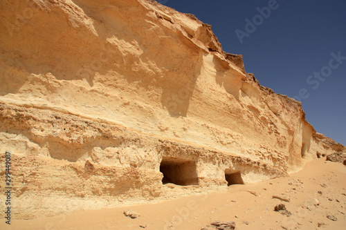 Ancient Tomb in the Sahara Desert