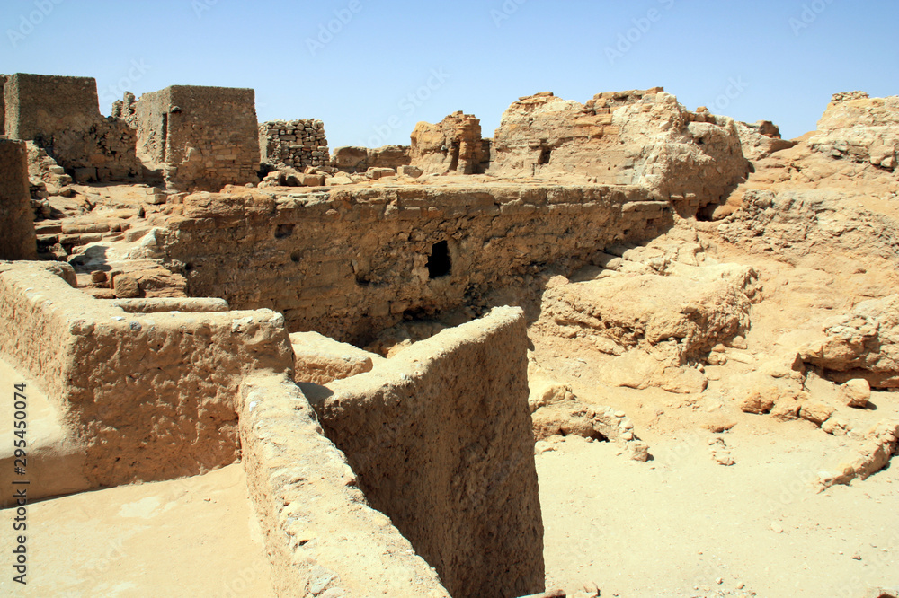 Temple of the Oracle of Ammon to Gebel el-Dakrour in Siwa, Egypt