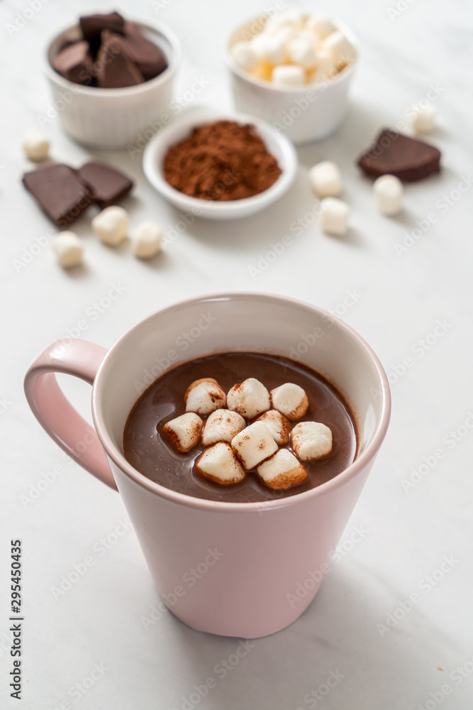 hot chocolate with marshmallows hot chocolate with marshmallows