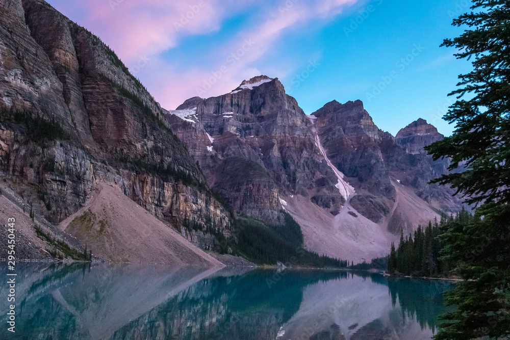 Moraine Lake after Sunset