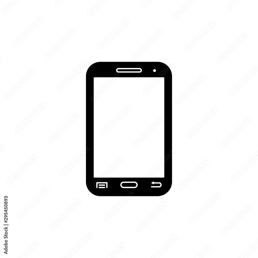 smartphone icon vector flat design smartphone icon vector flat design