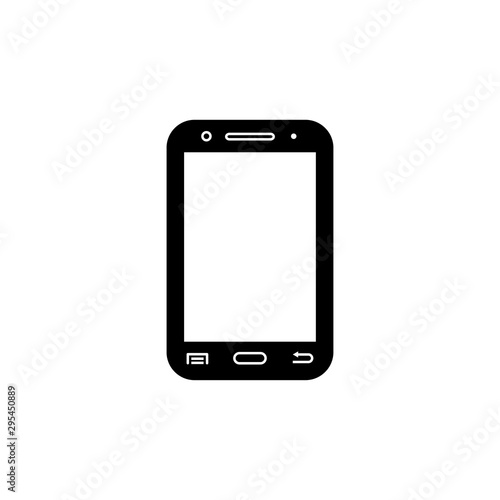 smartphone icon vector flat design