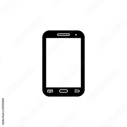 smartphone icon vector flat design