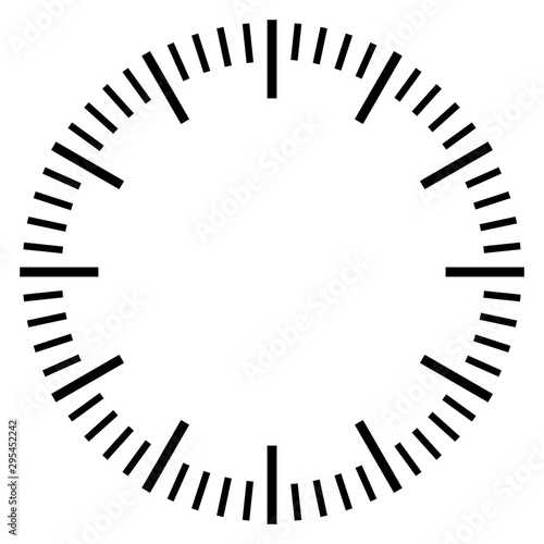 Stop watch dial face template photo