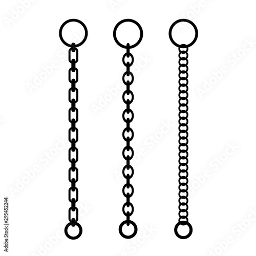 Pocket watch chain icon