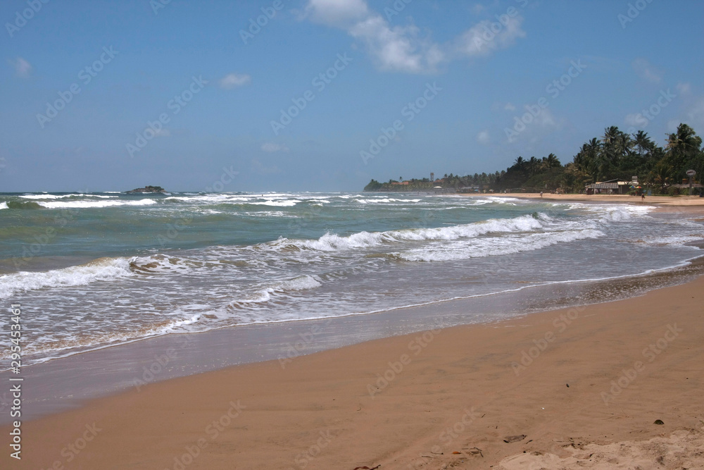 Traumstrand an der Westküste von Sri Lanka