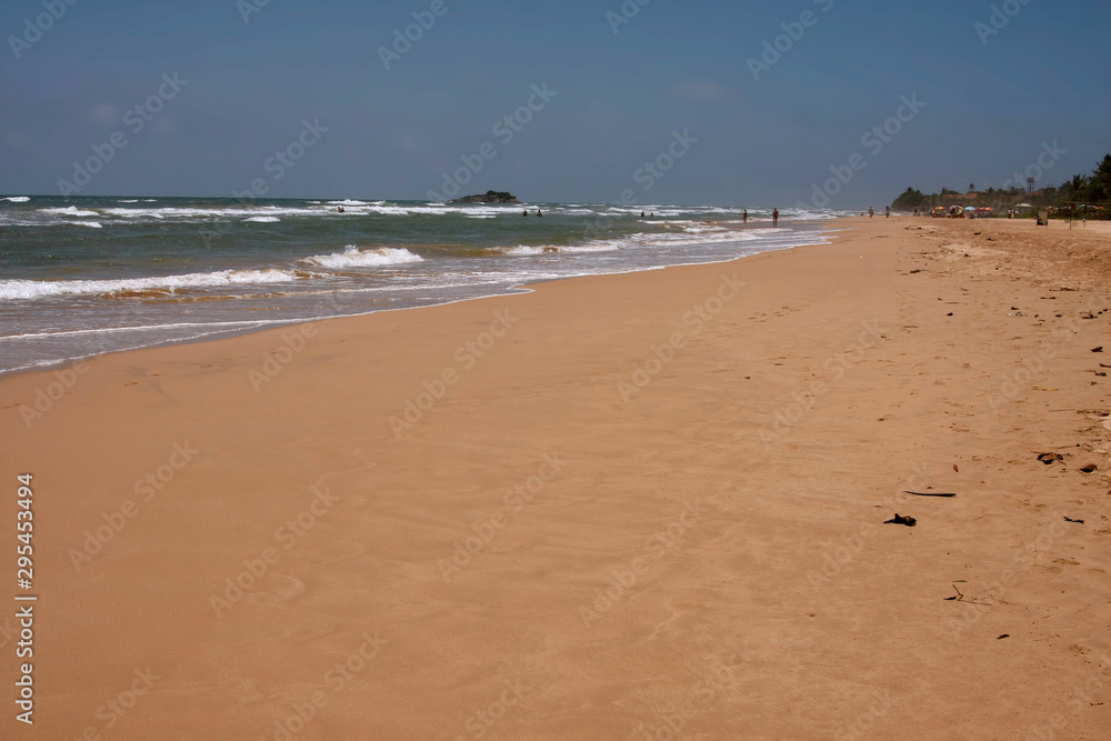 Traumstrand an der Westküste von Sri Lanka