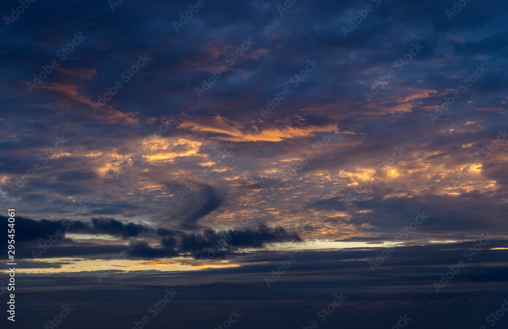 połonina Caryńska zachód słońca - Bieszczady