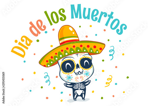 Dia de los Muertos skull