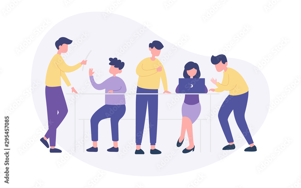team work illustration team work illustration
