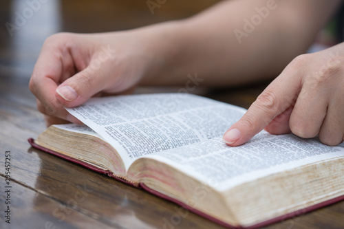 Women reading the Holy Bible,Reading a book.