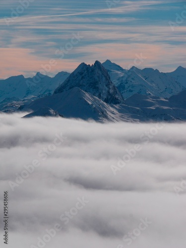 Nebel in den Bergen