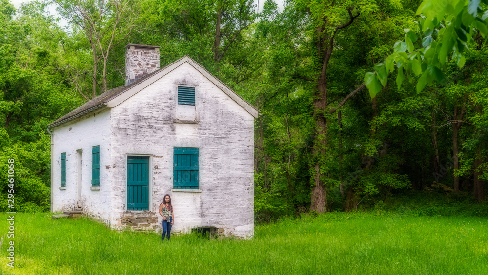 Lock keepers house on the Chesapeake and Ohio Canal Lock keepers house on the Chesapeake and Ohio Canal