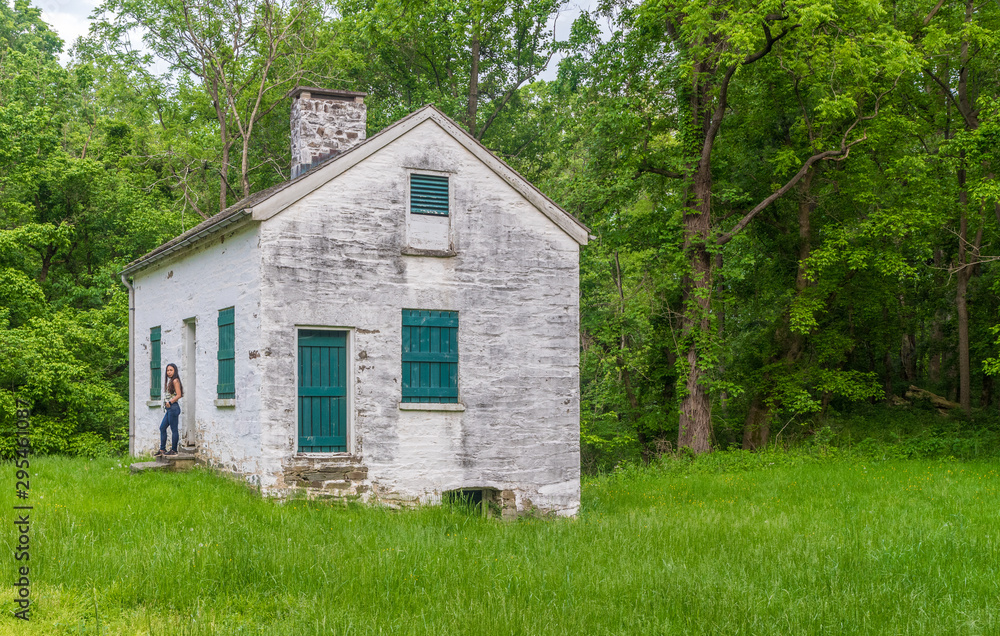 Lock keepers house on the Chesapeake and Ohio Canal Lock keepers house on the Chesapeake and Ohio Canal