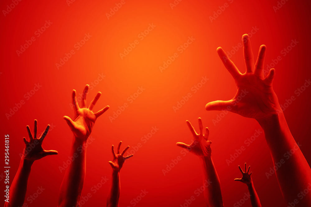 Obraz premium the rise of the human right