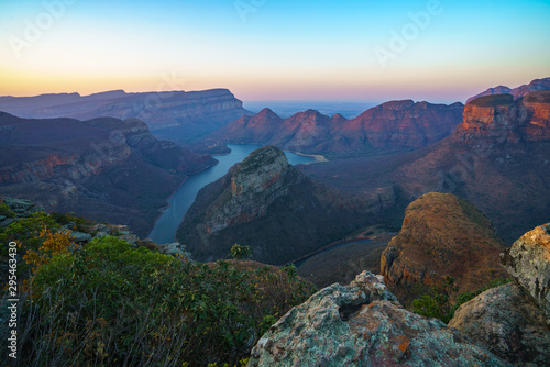 three rondavels and blyde river canyon at sunset, south africa 102