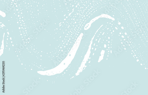 Grunge texture. Distress blue rough trace. Cute ba