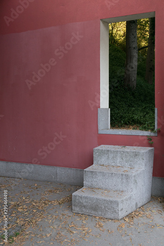 Entrace in the garden