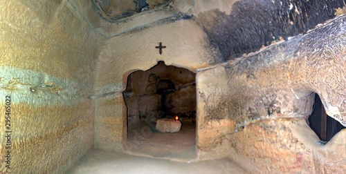 cave monastery Sinca Veche - Romania photo