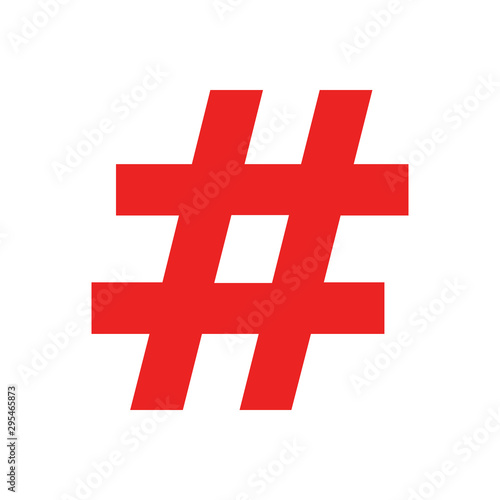 Hashtag und Hintergrund