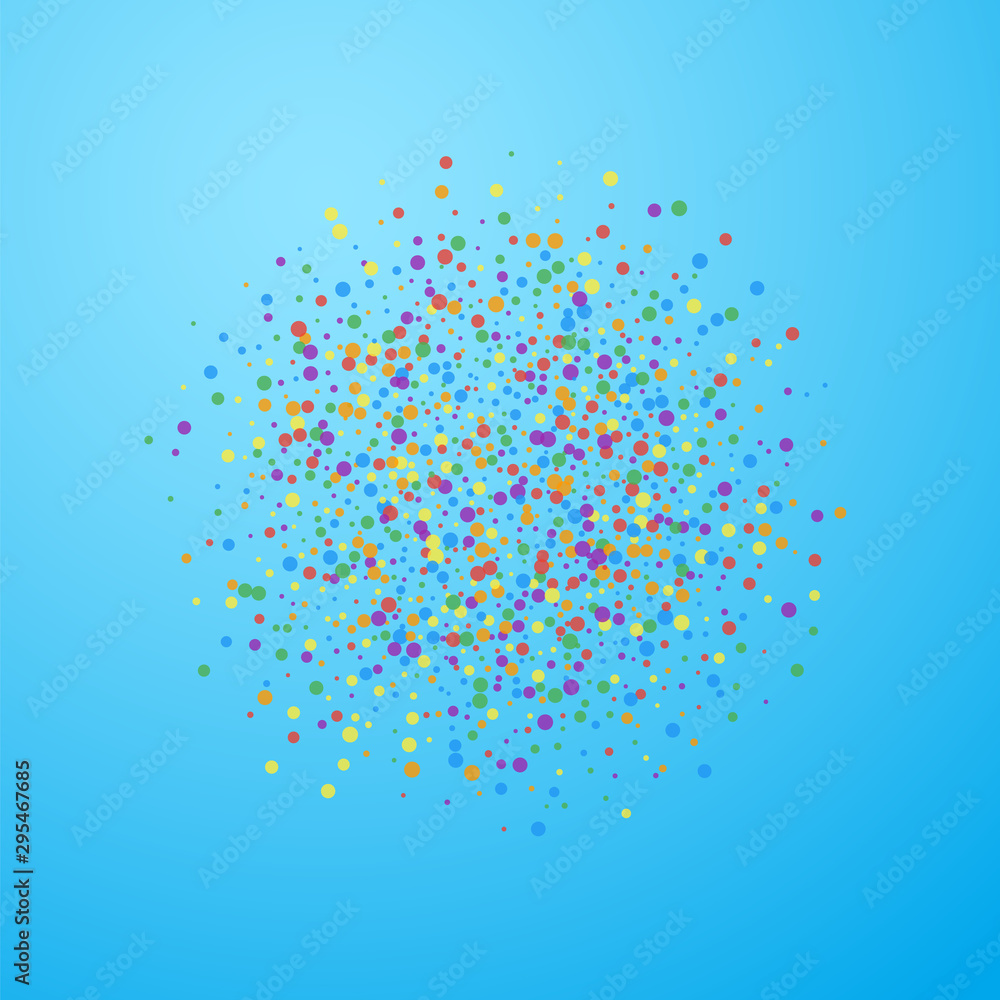 Festive confetti. Celebration stars. Rainbow confe Festive confetti. Celebration stars. Rainbow confe