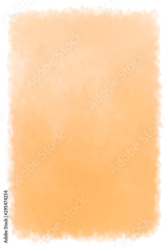 はがきサイズ淡い水彩背景