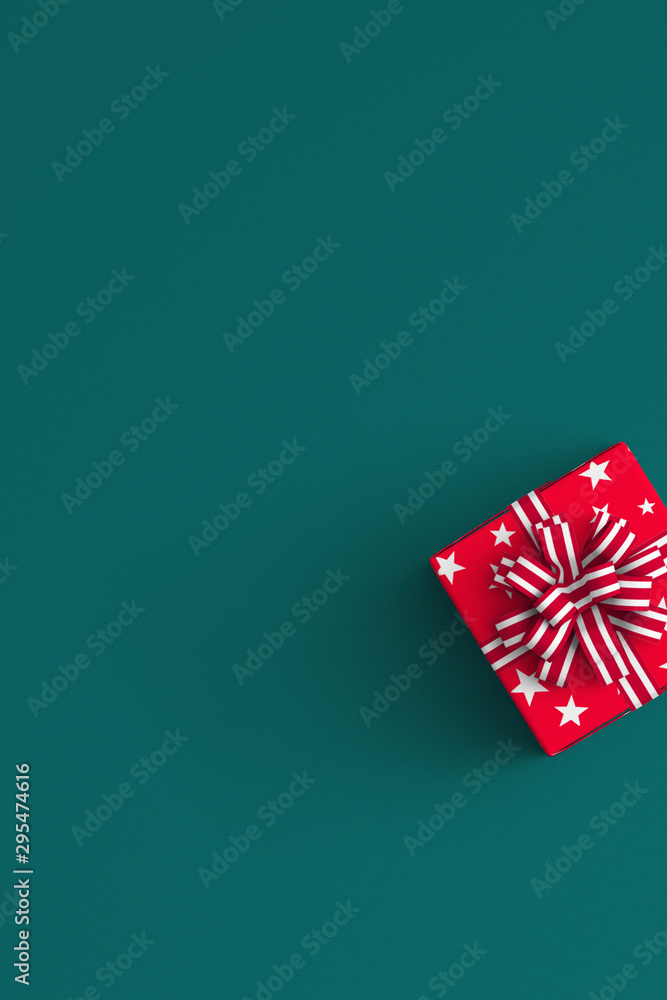 gift box on color background gift box on color background