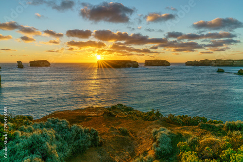 sunset at bay of islands, great ocean road, victory, australia 55