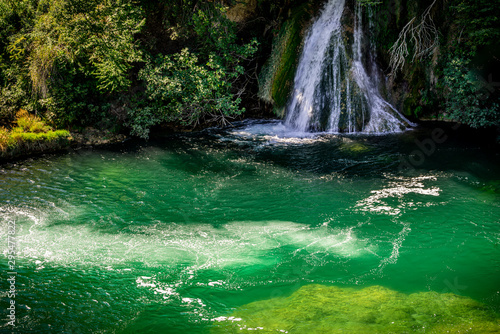 Fototapeta Naklejka Na Ścianę i Meble -  Waterfall in deep forest