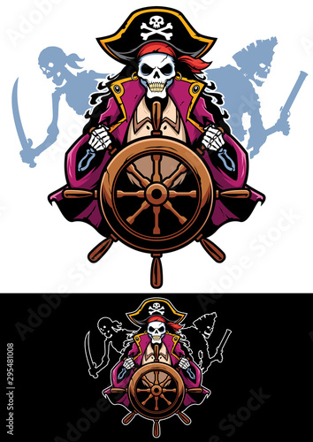 Dead Pirates Mascot