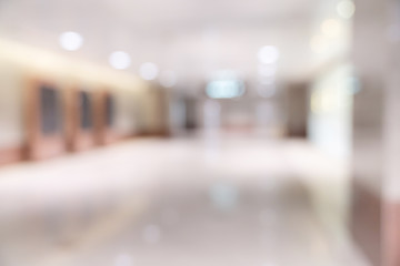 abstract blur image background of office work corridor