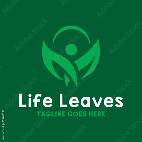 Life Leaves Logo Design Inspiration For Business And Company