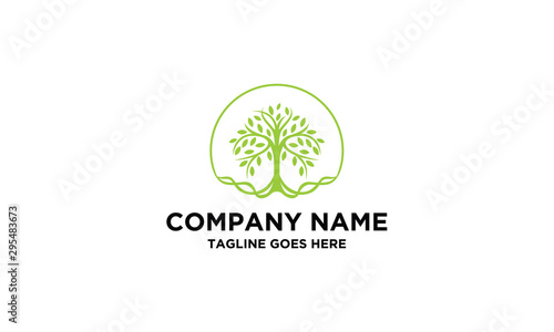 Tree of Life Seal / Emblem logo design inspiration