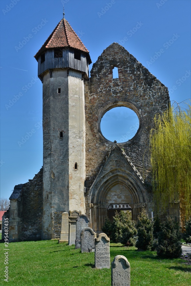 the ruins of the Cistercian monastery Carta - Romania Stock Photo | Adobe  Stock