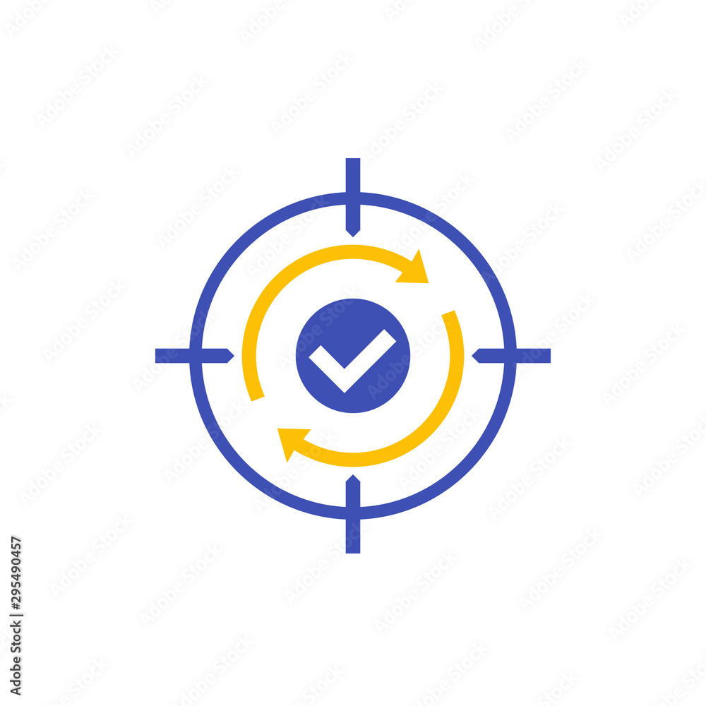 retargeting icon, digital marketing concept retargeting icon, digital marketing concept
