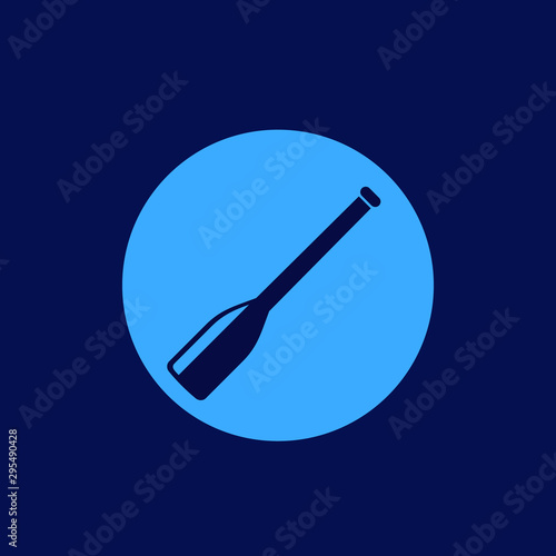 paddle or oar vector icon