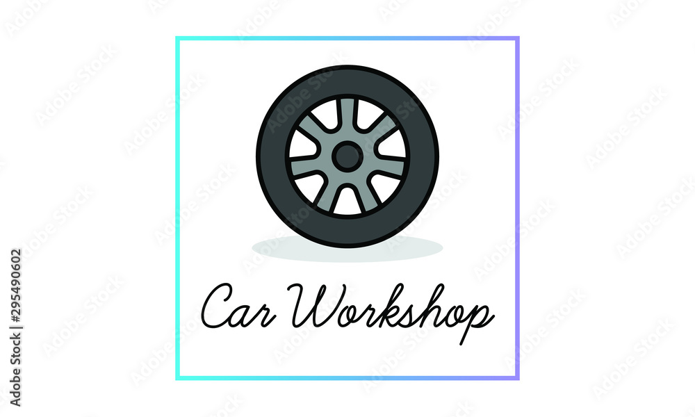 Car Workshop Repair Sign Board Poster Car Workshop Repair Sign Board Poster