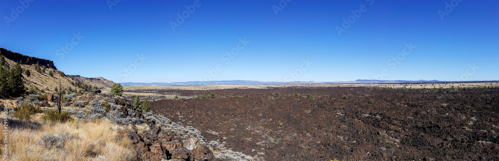 Lava Field in Lava Beds National Monument