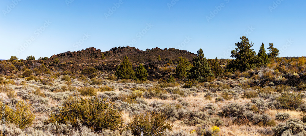 Lava Hill in Lava Beds National Monument