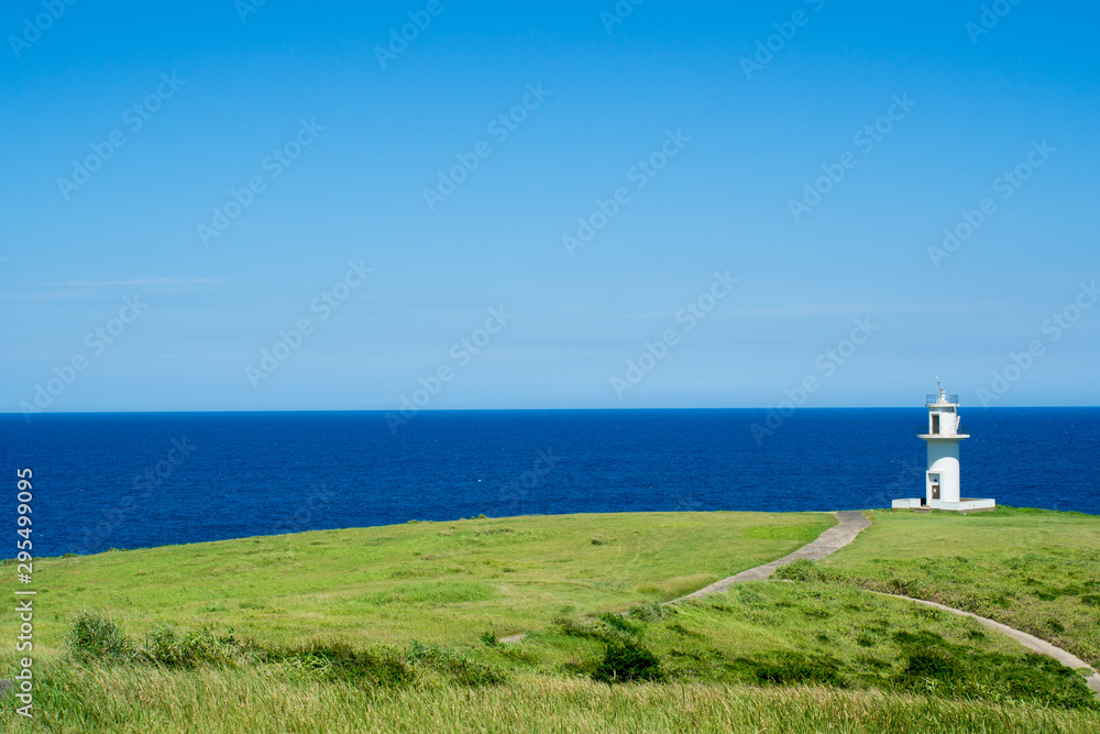 五島列島宇久島の対馬瀬灯台