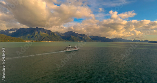 Cruise ship in Seward, Alaska 