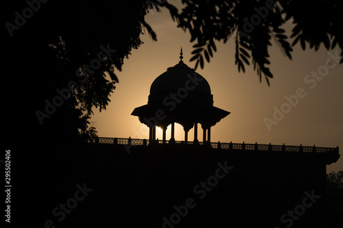 Sunrise over Agra