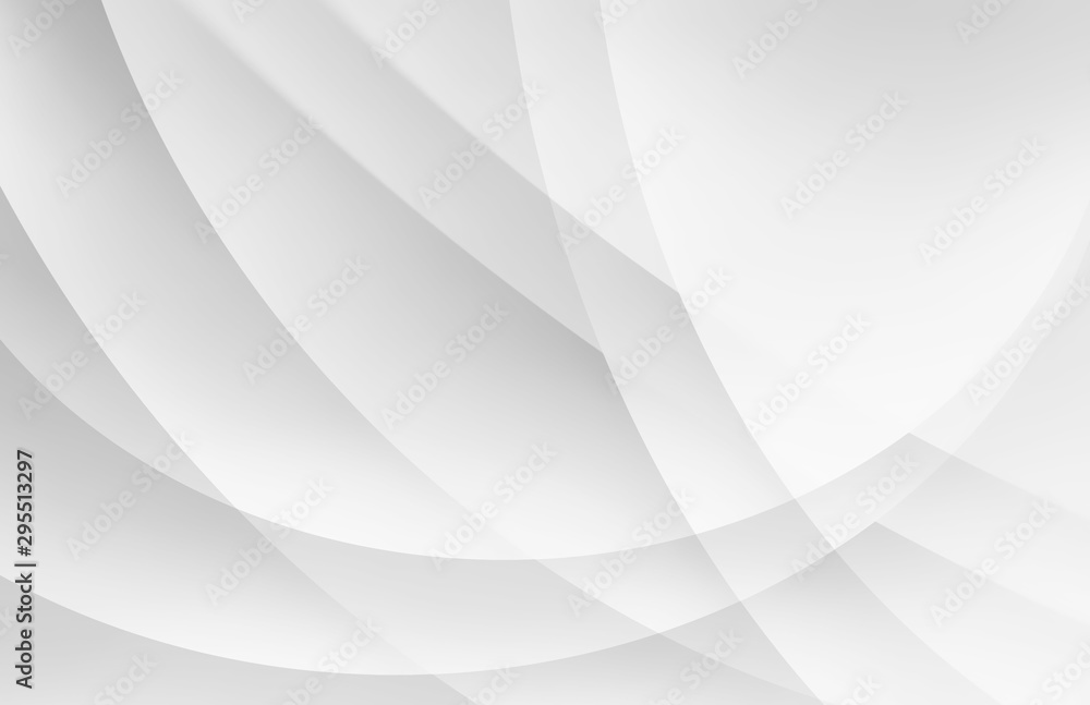 Obraz premium białe tło z abstrakcyjnymi okręgami ułożonymi w nowoczesny wzór