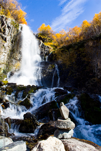 waterfall in forest