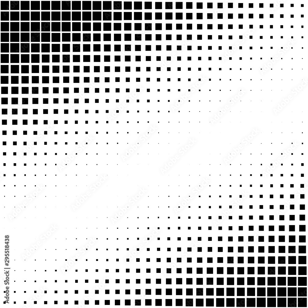 Background with black squares