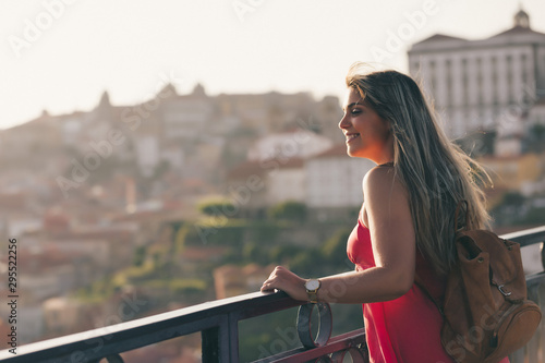 Young enjoying the city of Porto - Portugal