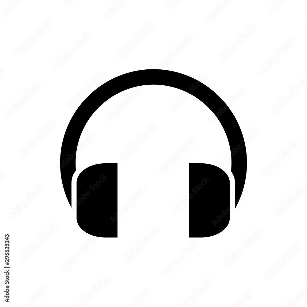 Headphones - Vector icon Headphones - Vector icon